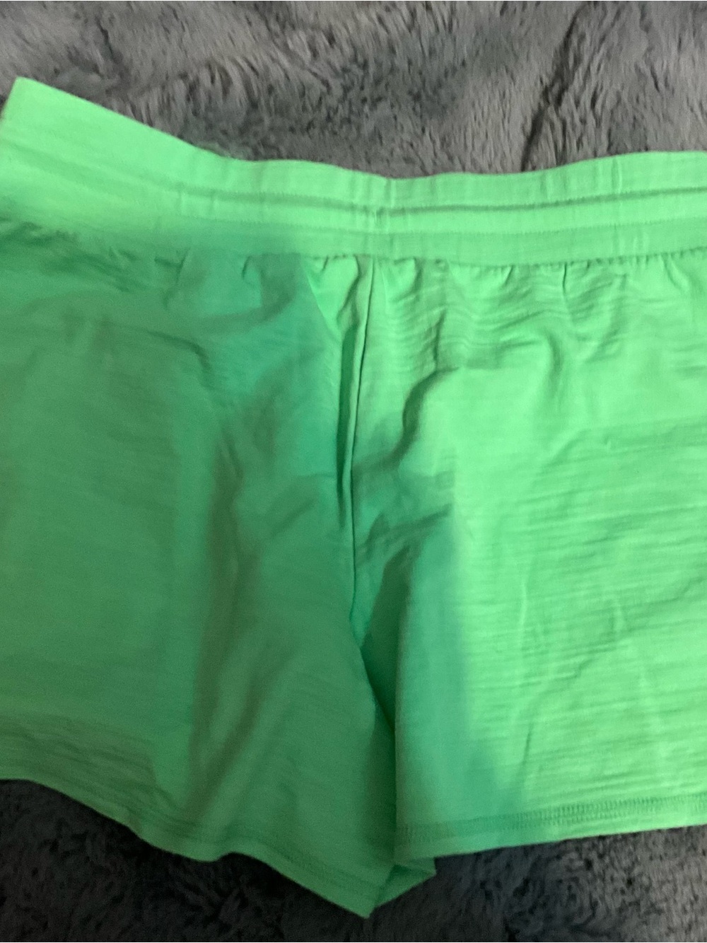 Talbots Green Athletic Drawstring Shorts - Picture 3 of 3